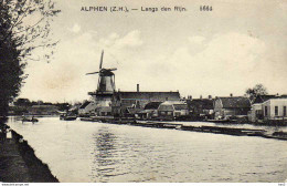 Alphen Z.h. Langs De Rijn Binnenvaart Molen 4463 - Alphen A/d Rijn