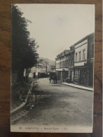 CPA Barentin - Rue De L'église  TEXTE Au Dos - Barentin