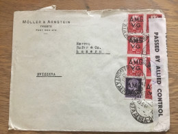Triest Militär B Brief In Die Schweiz Zensur - Afgestempeld