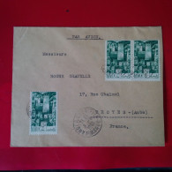 LETTRE MAROC POUR TROYES - Lettres & Documents