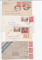 4   1960s  ARGENTINA Covers To GB Germany Netherlands , Stamps Cover - Verzamelingen & Reeksen