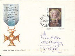 Poland Cover Sent To Denmark Kielze 20-5-2003 Single Franked Europa CEPT - Lettres & Documents