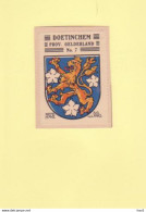 Doetinchem Gemeentewapen Ca. 1925 RYW 1352 - Doetinchem