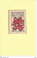 Naaldwijk Gemeentewapen Ca. 1925  RYW 1085 - Naaldwijk