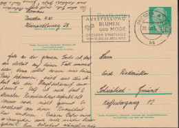 DDR  P 68 A,  Gebraucht, Stempel: Dresden 20.4.1957 - Postcards - Used