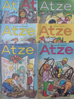 ATZE . 7 REVUES DE 1989 N° 3.4.5.7.8.9.10 - Kinder- & Jugendzeitschriften