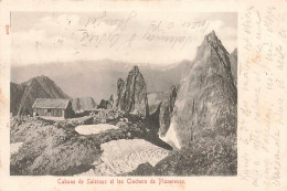 Ancienne Cabane De Saleinaz Et Les Clochers De Planereuse 1901 Val Ferret, Trient Champex - Trient