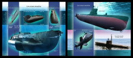 Togo  2023 Submarines. (122) OFFICIAL ISSUE - Sous-marins