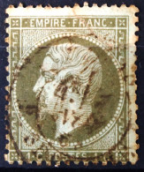 FRANCE                     N° 19                    OBLITERE - 1862 Napoléon III