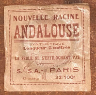 Pochette De Fil Ancien Racine Andalouse - Fischerei