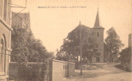 BELGIQUE - Bomal Sur Ourthe - Vallée De L'Ourthe - Rue De L'Eglise - Carte Postale Ancienne - Durbuy