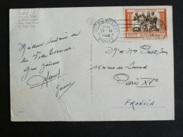 VATICAN VATICANO AVEC YT 308 MISEROCORDE FRISE HOPITAL CEPPO PISTOIA - PLACE SAINT PIERRE / GARDE SUISSE - Storia Postale