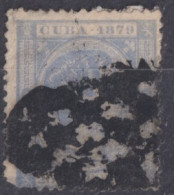 CUBA 1879 - Canceled - Sc# 85 - Cuba (1874-1898)