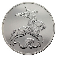 RUSSIA - RUSSIE - RUSSLAND 3 ROUBLES RUBLES 1 Oz. SILVER INVESTMENT COIN SAINT GEORGE - SPB MINT 2020 - Russie