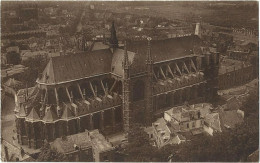 Mons Vue Panoramique De La Collégiale Ste.Waudru - Mons