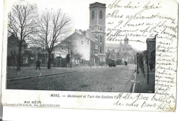 Mons  Boulevard Et Tour Du Val Des Ecoliers - Mons