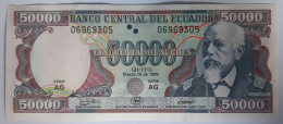 Ecuador 50000 Sucres 1999 P130 UNC - Equateur