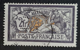 Alexandrie 1900/02  N°32 Ob Perforé CL A Support 2 Choix - Usati