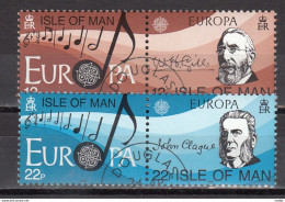 Man(Eiland)  Europa Cept 1985 Paren Gestempeld - 1985