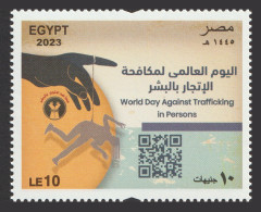 Egypt - 2023 - World Day Against Trafficking In Persons - MNH** - Unused Stamps