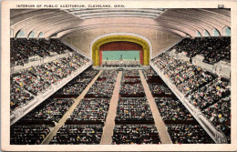 Ohio Cleveland Interior Of Public Auditorium 1929 - Cleveland
