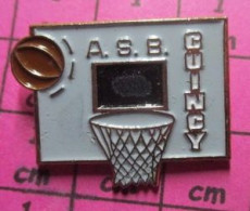 2119 Pin's Pins / Beau Et Rare / SPORTS / BASKET-BALL CLUB ASB CUINCY - Pallacanestro