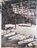 SUISSE BE HOTEL MOY, OBERHOFEN AM THUNERSEE V1955 JM1528 - Oberhofen Am Thunersee