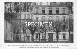 Maison Sainte Anne Polish Refugee And War Orphan Home  - Le Pecq - National Catholic War Council On The United States - Le Pecq