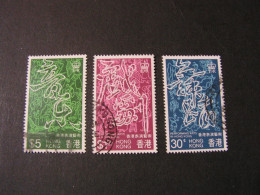 Hong Kong 1983 , Mi 408,409,419  € 7,80 - Used Stamps