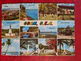 Carte GUAM  U.S.A. MULTIVUES - Guam