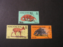 Hong Kong 1983 , Mi 385,386,387 - Gebruikt