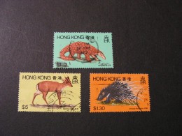Hong Kong 1983 , Mi 385,386,387 - Usados