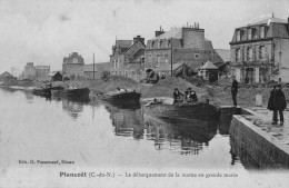 PLANCOET - Le Débarquement De La Marne En Grande Marée - Péniches - Animé - Plancoët