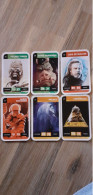 Lot 6 Cartes Star Wars Leclerc Pillard Tusken Garde Gamoreen Luke Skywalker Garde Pretorien Moloch Chewbacca - Star Wars