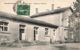 Champdeniers * 1907 * Maison D'école * Groupe Scolaire école Village - Champdeniers Saint Denis