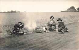 Belgique - Beaumont - Les Trois Auvergnats - Carte Photo  - Légende - Carte Postale Ancienne - Beaumont