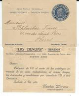 Argentine Entier Carte Commercial Belle Carte Bonne état - Prefilatelia