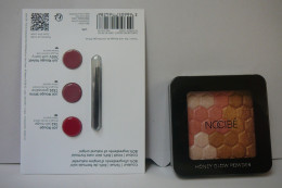 CLARINS " ECHANTILLON ROUGE A LEVRES "+ NOCIBE "HONEY GLOW POWDER" NEUFS  LIRE Et VOIR !! - Miniatures Femmes (avec Boite)