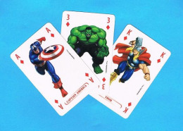 14 Cartes / AVENGERS / 4 FANTASTIQUES / SILVER SURFER / ELECTRA / DARDEVIL / GHOST RIDER / JOKER ** ( & © 2008 Marvel) - Otros & Sin Clasificación