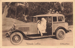 PEUGEOT * CPA * Automobile Peugeot La 12 Six * Artiste Célébrité Yolande LAFFON * Voiture Auto - Passenger Cars