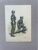 ARTILLERIE - Artillerie 1963 - HISTORIA - Illustr. James Thiriar - Uniformes