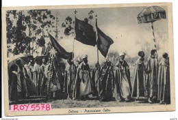 Eritrea Colonia Italiana Processione Cofta (affr. Con Coppia 75 Cent.poste Italiane Eritrea Posta Mil. 92) - Erythrée