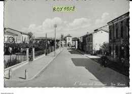 Emilia Romagna-ravenna-s.agata Sul Santerno Veduta Panoramica Via Roma Anni 50 - Altri & Non Classificati