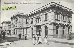 Marche-ancona-falconara Marittima La Nuova Stazione Ferroviaria Animata Veduta Esterno Anni 20/30 Tram D'epoca Persone - Otros & Sin Clasificación