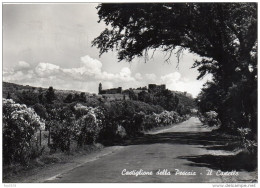 Toscana-grosseto-castiglione Della Pescaia Il Castello Veduta In Lontananza Anni 50 - Other & Unclassified