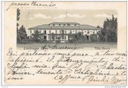 VENETO-TREVISO-LIMBRAGA FRAZIONE DI LANCENIGO  COMUNE DI VILLORBA VILLA PERSICO VEDUTA PRIMI 900 (F.PICCOLO) - Autres & Non Classés