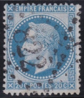 France  .  Y&T   .   22     .     O   .    Oblitéré - 1863-1870 Napoléon III. Laure