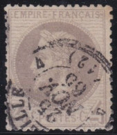 France  .  Y&T   .   27  (2 Scans)      .     O   .    Oblitéré - 1863-1870 Napoleon III With Laurels