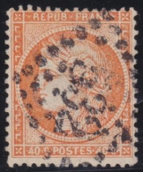 France  .  Y&T   .   38    .     O   .    Oblitéré - 1870 Beleg Van Parijs