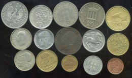 GRECE  Lot De 15  Monnaies  (  297 ) - Kilowaar - Munten